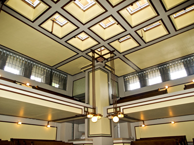    Unity Temple архитектора  Фрэнка Ллойда Райта   