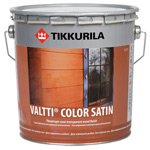 Лессирующий антисептик  Valtti Color Satin  Тиккурила